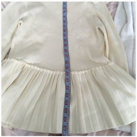 Ted Baker lislie Peplum Ivory/White Sweater - TB  4 - Picture 11 of 15